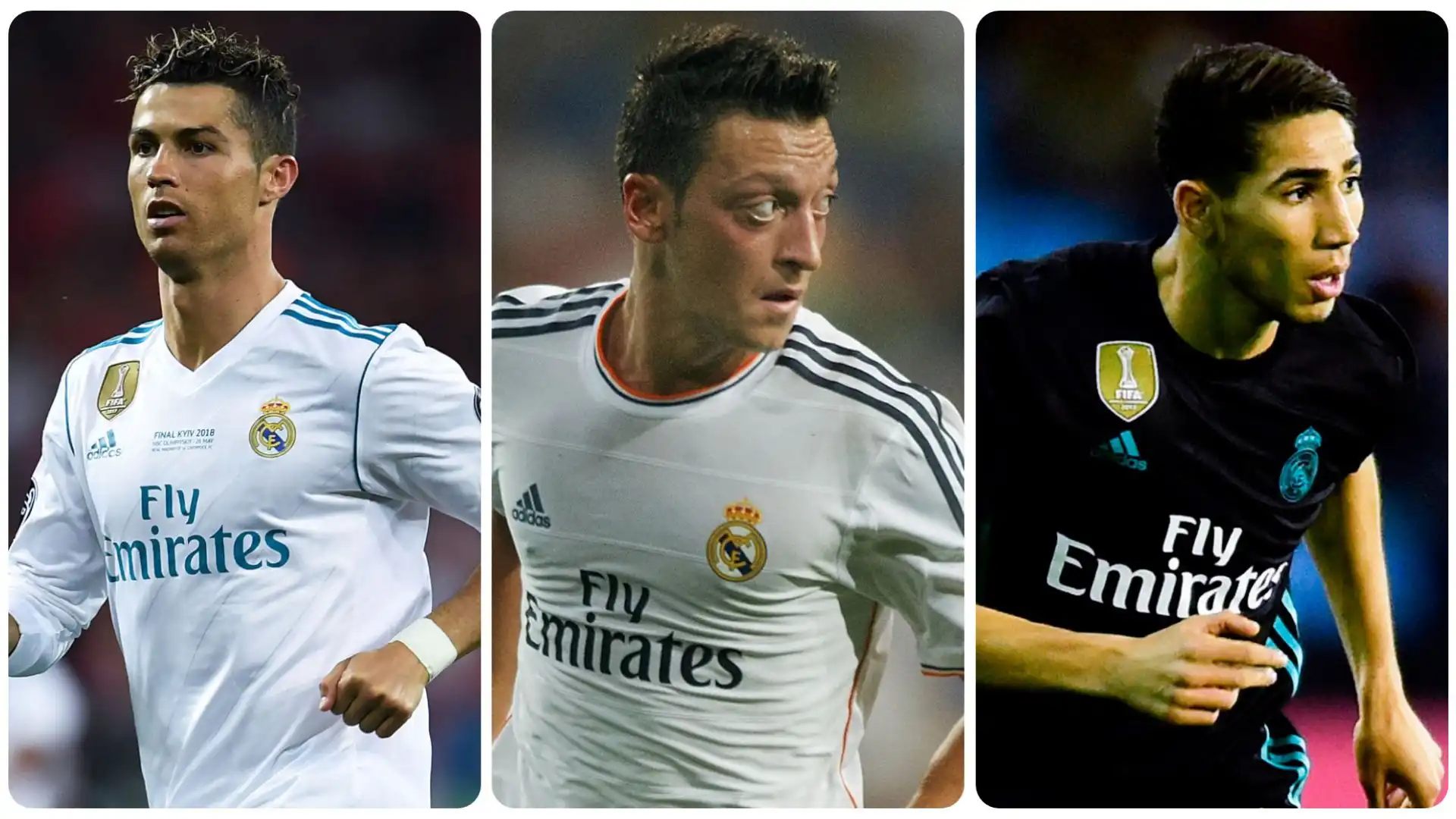 Le 10 cessioni record del Real Madrid: classifica in foto. Fonte: Transfermarkt