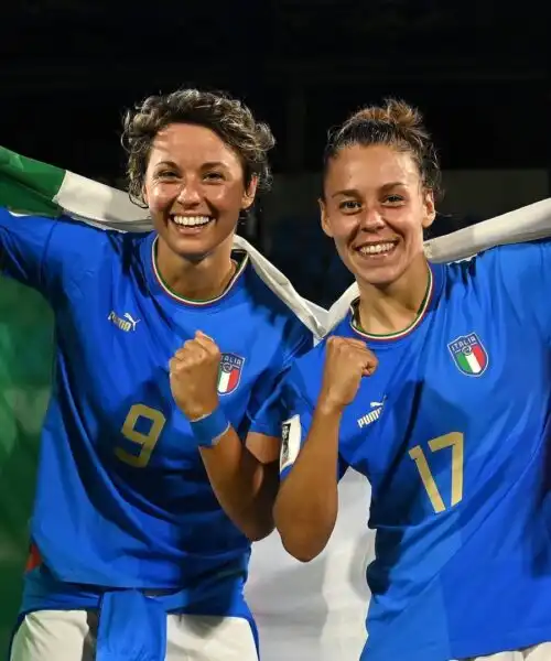 Le azzurre sono uno spettacolo mondiale: le foto