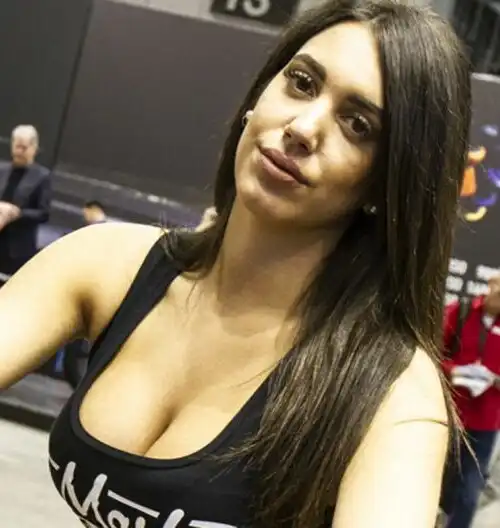 Le bellissime di Eicma 2019: Debora Oggioni
