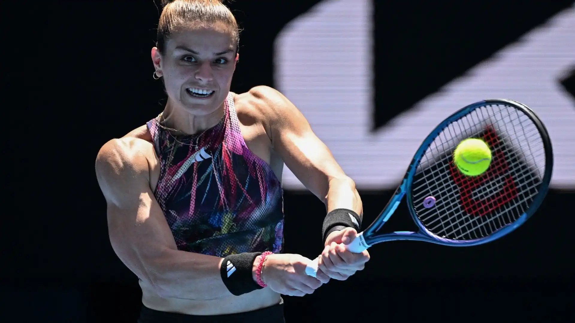 Le foto della tennista super muscolosa