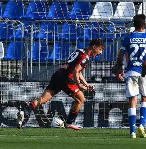 Il Genoa rimonta due gol e beffa il Brescia
