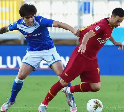 Le foto di Brescia-Roma 0-3- Serie A 2019/2020