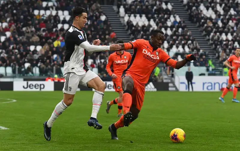 Doppietta di Cristiano Ronaldo, gol di Bonucci: tris della Juventus all'Udinese, a cui non basta la rete di Pussetto.