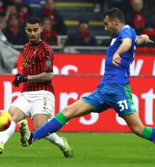 Le foto di Milan-Sassuolo 0-0 – Serie A 2019/2020