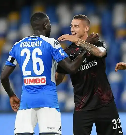 Le foto di Napoli-Milan 2-2 – Serie A 2019/2020