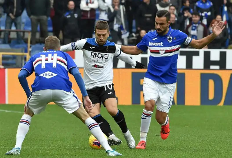 La squadra di Gasperini ora è quinta a 22 punti, la Samp è terzultima a 9.