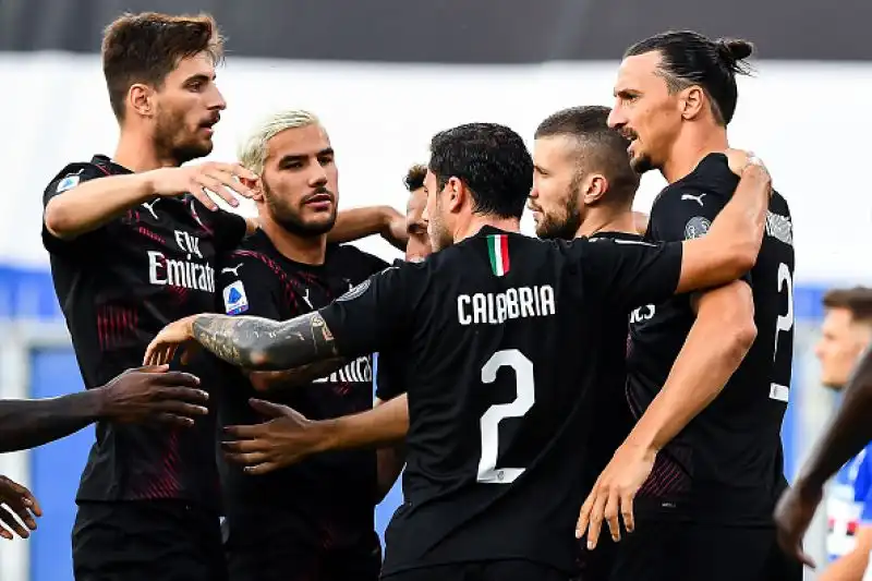 Show e poker del Milan alla Sampdoria: doppietta di Ibrahimovic
