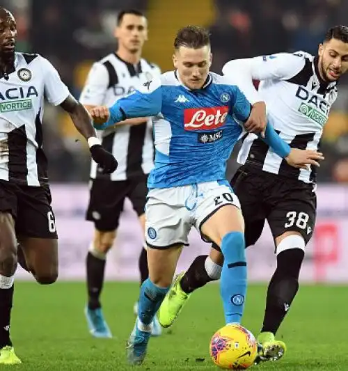 Il Napoli non sa più vincere: stop anche a Udine