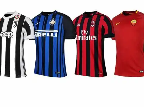 Serie A, le nuove maglie