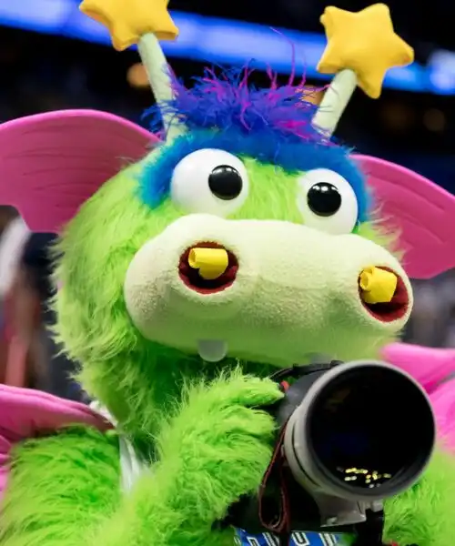 Le più belle e divertenti mascotte dell’NBA: le foto