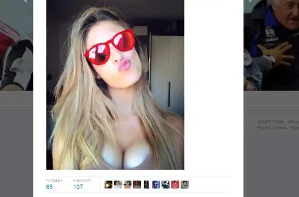 Valentina Allegri, figlia dell'allenatore della Juventus.