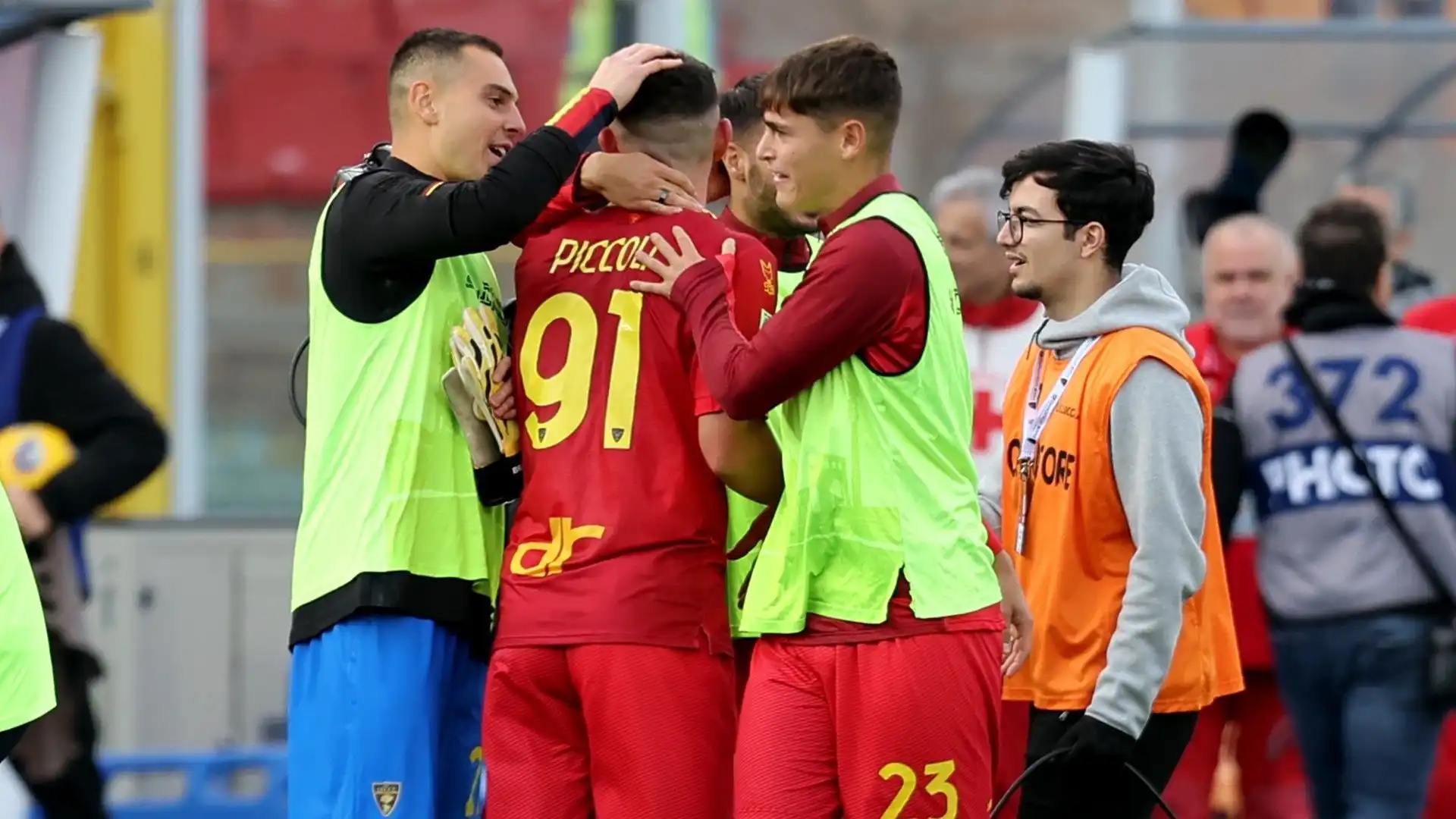 Lecce-Bologna: finale da non credere. Immagini

