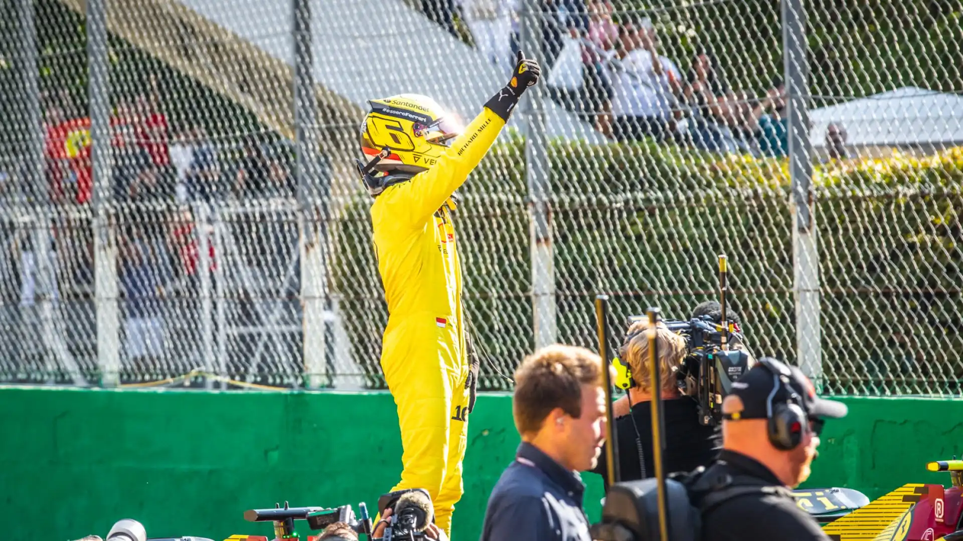 All'Autodromo di Monza il il driver monegasco ha firmato il tempo di 1:20.161, risultando il più veloce di tutti. Foto di Cristian Lovati
