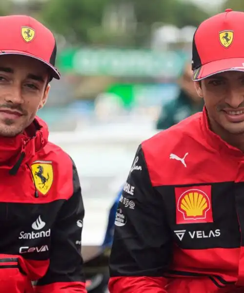 F1 Ferrari: Carlos Sainz perplesso per la scelta di Charles Leclerc
