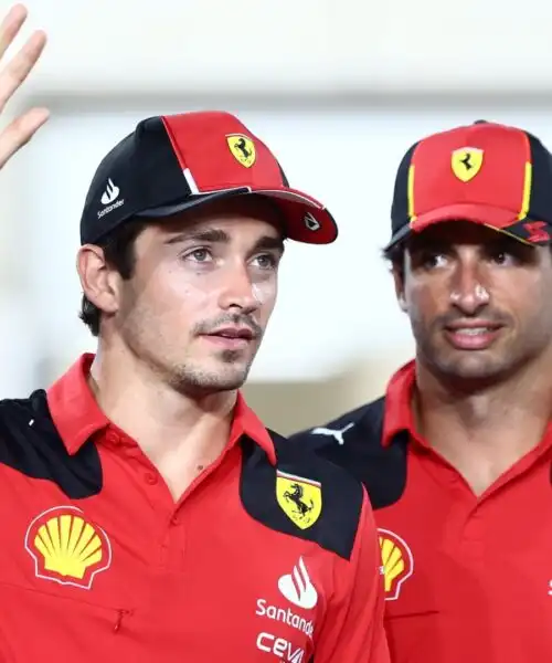 Ferrari: super aumento di stipendio per Leclerc, frenata per Sainz. Foto