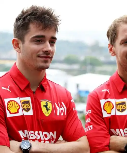 F1, Sebastian Vettel fa un parallelo con Charles Leclerc