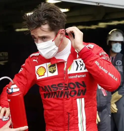 Ferrari, per Leclerc gioia e amarezza. Sainz scontento