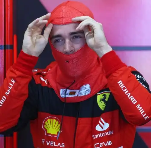 Charles Leclerc festeggia ma lancia un avvertimento