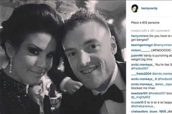Becky Nicholson (Jamie Vardy).