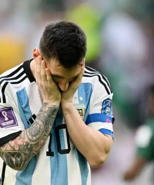 Leo Messi disperato: le incredibili foto