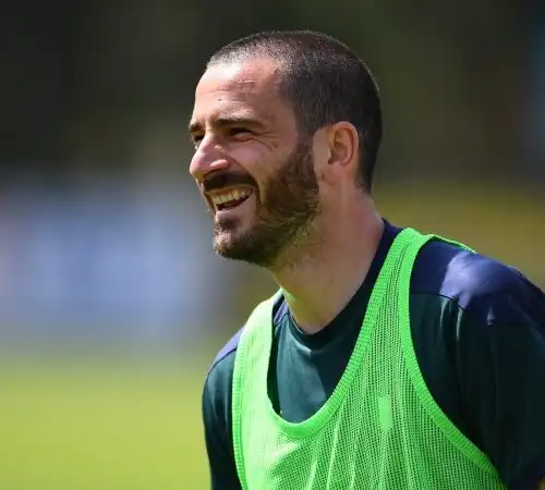 Bonucci sfida Cristiano Ronaldo: “Sa che le prende”