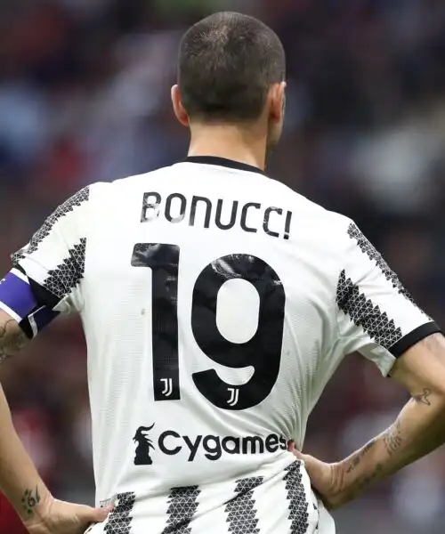 Altro infortunio in casa Juventus: si ferma anche Bonucci