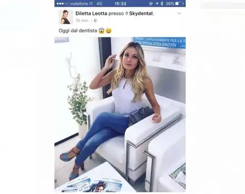 Diletta Leotta non teme il trapano