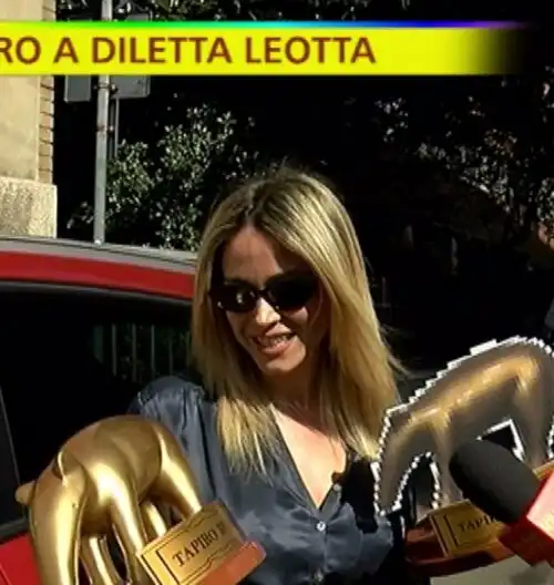 Diletta Leotta incassa due Tapiri