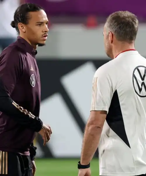 Germania in ansia: si ferma Leroy Sané