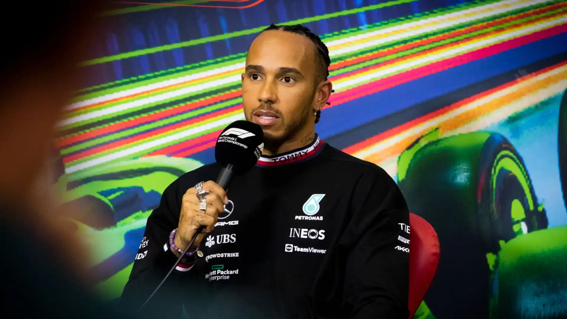 Lewis Hamilton è carico in vista del Gran Premio d'Italia. Foto di Cristian Lovati
