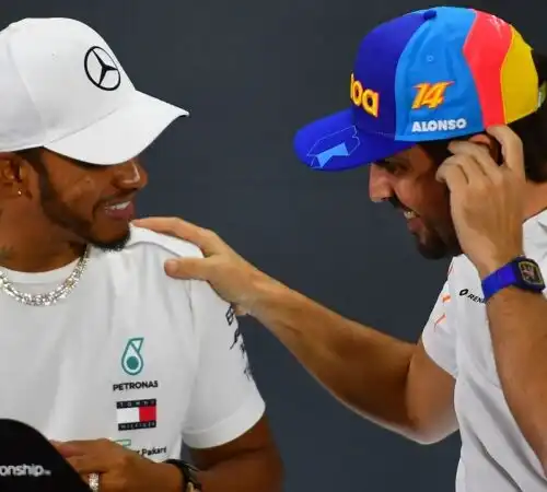 F1, Fernando Alonso non si sente inferiore a Lewis Hamilton