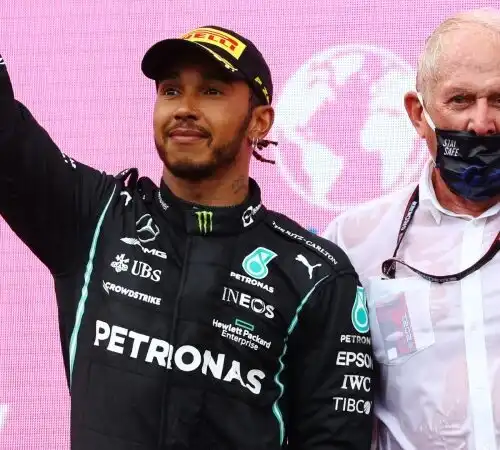 F1, per Helmut Marko la colpa è di Lewis Hamilton