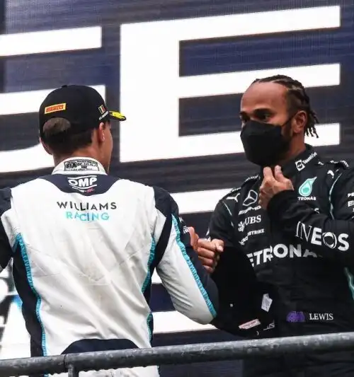 Lewis Hamilton svela un aneddoto su George Russell