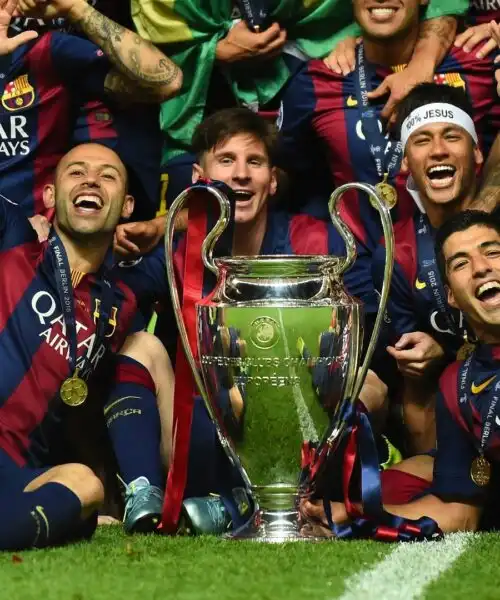 Lionel Messi riabbraccia un vecchio amico: immagini
