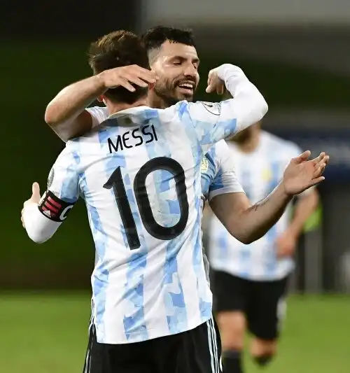Aguero e la confessione su Messi: “Stava malissimo”