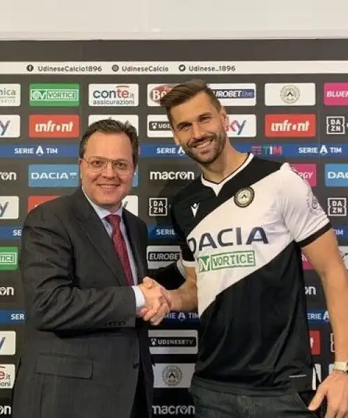 Udinese, annunciato l’arrivo di Fernando Llorente