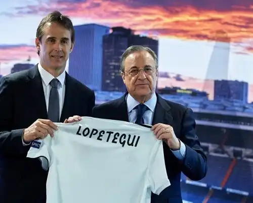 Il Real presenta Lopetegui e Florentino attacca la Spagna