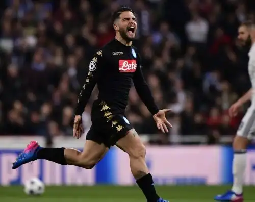 Napoli, offerte dall’estero per Insigne