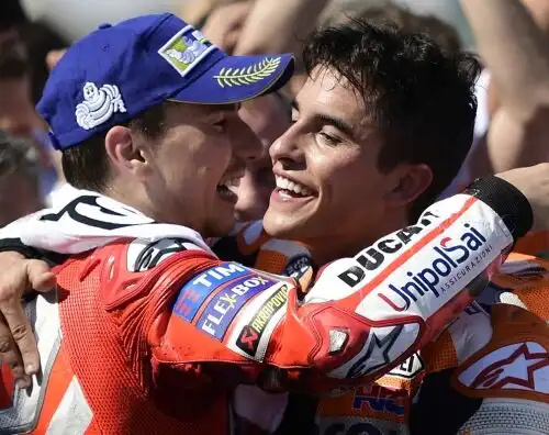 Marquez preoccupato: telefonata a Lorenzo