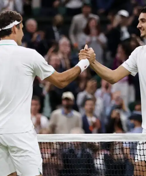 Lorenzo Sonego ricorda un momento emozionante con Roger Federer