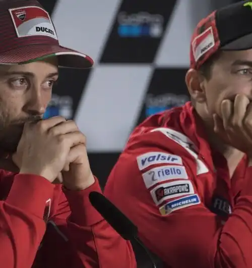 Lorenzo-Dovizioso: Ducati furiosa