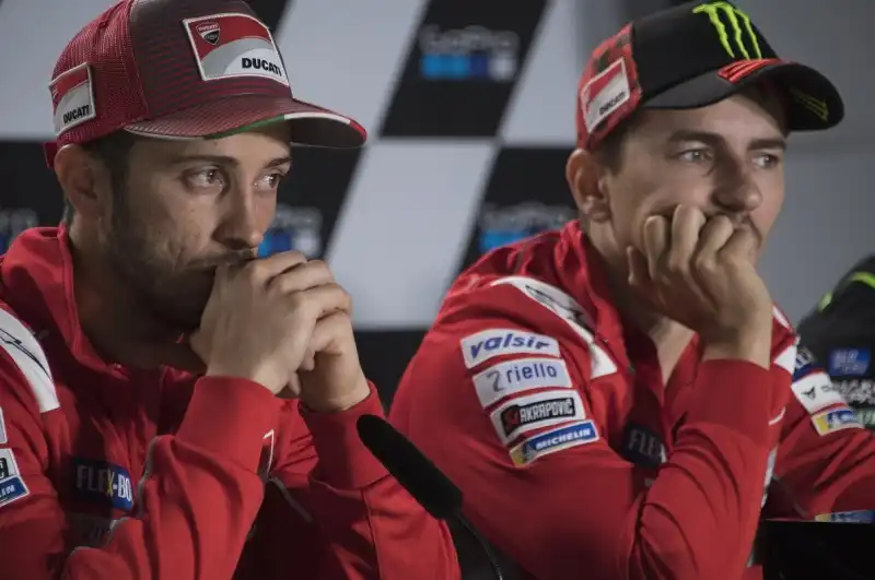 Dovizioso e Lorenzo non fingono più