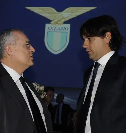 Mercato Inter: Simone Inzaghi, Lotito pone un ultimo ostacolo