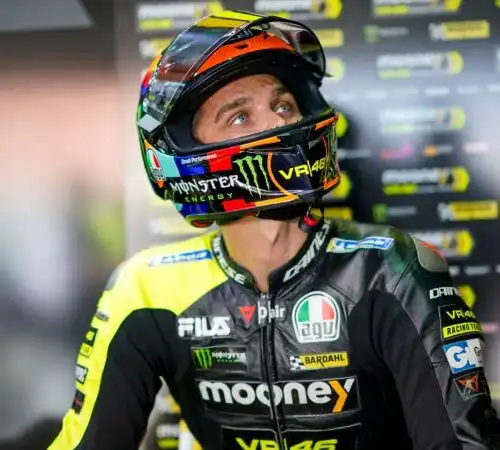 MotoGp libere Jerez, l’ammissione di Luca Marini