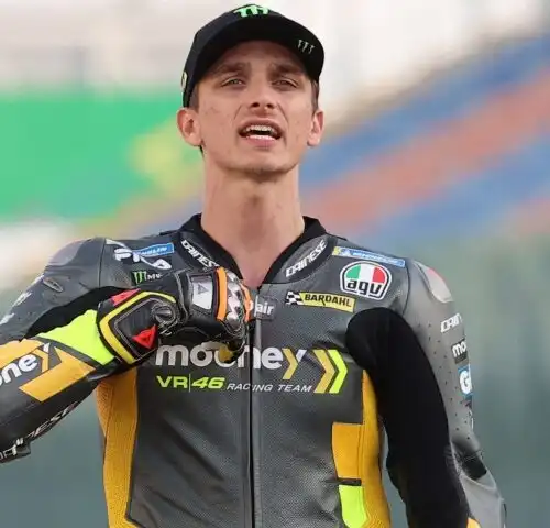 Luca Marini svela un retroscena su Valentino Rossi