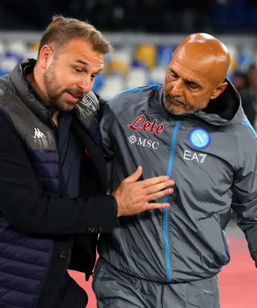 Luciano Spalletti risponde per le rime a Paolo Zanetti