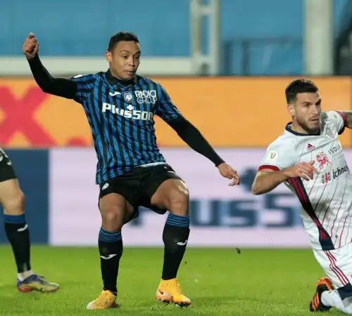 Luis Muriel non pensa all’Inter