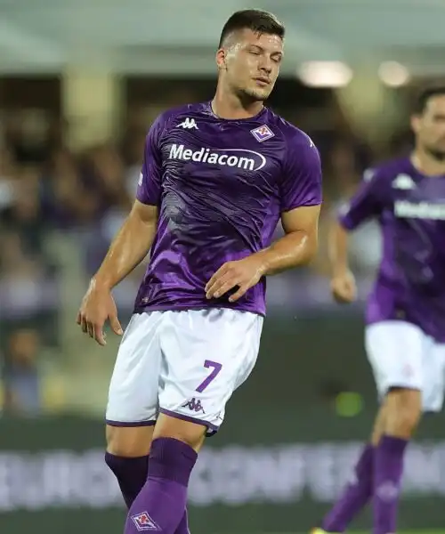 Fiorentina, Luka Jovic rischia di diventare un caso per Vincenzo Italiano