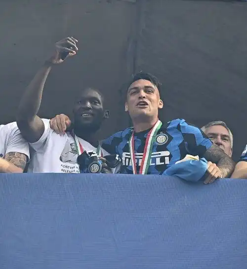 Inter, Romelu Lukaku scoppia in lacrime