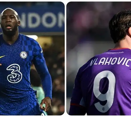 L’inquieto Romelu Lukaku fa aumentare le pretendenti per Dusan Vlahovic